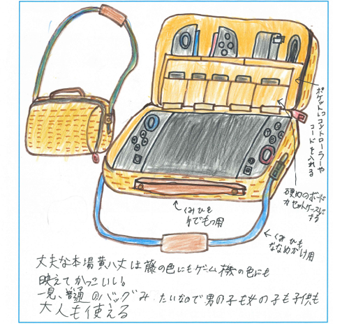 令和7年度都知事賞「東京籐工芸と本場黄八丈のゲーム機ケース」
