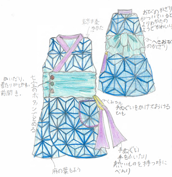 2026 Governor of Tokyo Award "Yukata-kibun de Apron"