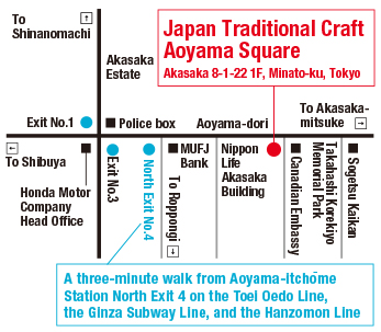 Map of the venue area