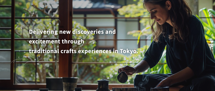 Traditional craft experience reservation site in Tokyo
